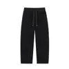 Pantalones Casuales de Pana de Algodón Puro de Peso Pesado 320g con Pierna Curva para Hombre Otoño Invierno Caqui Sueltos de Pierna Recta Talla Grande Pantalones Largos