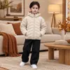 Ropa para niños, chaqueta de plumas para niños, nuevo estilo de invierno 2026, abrigo cálido para niños, ropa de invierno elegante para bebés niños