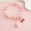 Pulsera de Joyería de Nuevo Estilo, Joyería de Cuentas de Cristal Estilo Coreano, Pareja, Estudiante, Pulsera Infantil, Joyería para Niñas al por Mayor