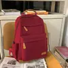Nueva Mochila de Lona Retro Europea y Americana 2025 para Estudiantes de Secundaria y Universidad, Mochila de Viaje Moderna y Versátil para Hombres y Mujeres