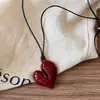 Colar com Pingente de Estrela-do-Mar de Resina e Contas de Madeira Estilo Étnico Moda Temperamento Corrente para Clavícula Acessório de Pescoço Simples Versátil Venda por Atacado