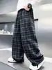 Pantalones Casuales de Cuadros para Niños, Novedad Otoño 2026, Pantalones de Pierna Recta Holgados a la Moda para Niños Pequeños y Mayores, Versátiles para Primavera y Otoño