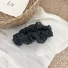 Grampo de Cabelo Bolha com Poá em Tela para Mulheres 2026 Novo Estilo Grampo Vertical para Rabo de Cavalo Alto Grampo Torcido Grampo Preguiçoso para Meio Preso Acessório de Cabelo
