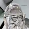 Tênis Dad Shoes Paris 3XL Versão Executiva Retrô Desgastado Décima Geração Par Casal Aumenta Altura Solado Grosso Tênis Casual