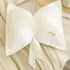 Almohada Decorativa de Lazo Creativa para Silla Sala de Estar Sofá Cojín Decorativo para Coche Cojín para Cabecera Cintura Algodón