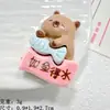 Como um peixe na água prato de cartão diy cola de creme acessórios para chapéus de alta qualidade joias adesivo de geladeira material de acessórios bolsa