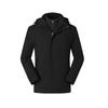 Chaqueta tres en uno a juego con logotipo bordado e impreso personalizado, ropa de trabajo de invierno, ropa de trabajo al aire libre, ropa de actividad, fabricante personalizado