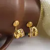 Elegante Clip para Oreja de Doble Capa con Circonita Microincrustada, Sin Perforación, Estilo Francés de Nicho, Pendientes Versátiles para el Trabajo para Mujer