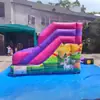 Resbaladilla inflable de PVC multicapa hermética y engrosada con área de aterrizaje ampliada y acolchada, adecuada para actividades de campamento de fin de semana, suministro directo de fábrica