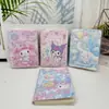 Sanrio Kuromi My Melody Cinnamoroll Cubierta de Plástico Cuaderno Globo Perro Blanco Grande Cuaderno Estudiante Cuaderno Rayado Premio