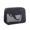 Bolsa de cosméticos manual à prova d'água masculina, necessaire, bolsa de lavagem portátil para viagem, bolsa de malha respirável para armazenamento, atacado