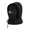 Chapéu Lei Feng quente e resistente ao frio de inverno, espessado e forrado com fleece, com máscara facial e protetor de pescoço integrados, adequado para atividades ao ar livre, ciclismo e para fornecer proteção à cabeça