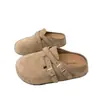 Zapatos casuales tipo slip-on para mujer, nuevos para primavera-verano 2025, para uso exterior, con punta cerrada y aumento interno de altura de 2.5 cm