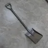 Pala de acero al manganeso puntiaguda plana redonda cuadrada al por mayor, pala de acero para el hogar, pala de acero, pala de acero para la construcción