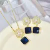 Colar de Camélia Acessível de Luxo Estilo Coreano Nicho Corrente para Clavícula Geométrica Retro com Pedra Preciosa Versátil para Mulheres Moda de Alta Qualidade