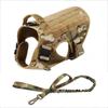 Arnés de Correa Táctica en Stock Nylon Arnés para Perro Grande Arnés de Pecho para Mascota Juego de Collar Amazon Wholesale