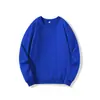 Ropa de Otoño para Hombre y Mujer, Felpa de 300g, Sudadera de Manga Larga con Cuello Redondo de Color Sólido, Informal Byb0002 Atuendo de Moda