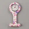 Venta al por mayor directa de fábrica, reloj de enfermera de silicona, reloj de enfermera de silicona con transferencia de agua, color del reloj de enfermera, reloj de enfermera