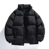 Chaqueta Acolchada para Pareja Abrigo de Algodón para Hombre Cuello Alto Engrosado Cálido Antipío Ropa de Abrigo Otoño Invierno Nuevo Estilo Chaqueta Acolchada de Invierno