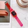 Adecuado para iWatch S11 Pulsera Transparente Apple Watch 7 8 9 10ª Generación Funda de Pulsera Integrada de TPU Glacier