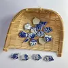 Mosaico Cerámico de Porcelana Azul y Blanco a Granel Materiales Hechos a Mano DIY Pieza de Porcelana Rompecabezas Tarea Asimétrico 8 Yuan 0.5kg