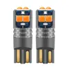 Yizhong Luz Indicadora de Ancho LED para Coche Transfronterizo Luz de Matrícula T10 6Diodos SMD Luz de Lectura 3030W5W Bombilla Pequeña Alto Brillo