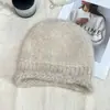 Gorro de Punto de Color Sólido con Borde Enrollado para Fotografía de Viajes para Mujer, Versátil Gorro Cálido para Cubrirse la Cabeza con Protección para los Oídos para Otoño e Invierno