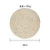 Comercio Electrónico Transfronterizo se Especializa en Esteras Aislantes Térmicas de Color Natural, Manteles Individuales Ecológicos de Yute Estilo Japonés, Esteras para Tazones de Mazorca de Maíz y Esteras para Macetas de Jacinto de Agua