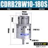 Cdrb2Bw Cilindro Giratorio Oscilante Tipo Hoja Crb2Bw15-20-30-40-90 Grados 180 Grados de Doble Efecto