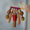 Broche de Alfinete de Segurança para Bebê Fofo Anti-Choque Pingente de Alfinete de Segurança para Maternidade Acessório de Corrente de Corda Vermelha para Alfinete de Segurança de Maternidade Plano