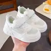 Zapatos de Malla Transpirable para Niños de Verano, Zapatos Blancos, Zapatos Antideslizantes de Suela Suave para Niñas, Zapatos Deportivos para Niños, Zapatos Deportivos para el Campus