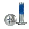 Tornillos Antiaflojantes Personalizados por el Fabricante, Cabeza Avellanada Negra Chapada Cabeza Plana Grande Forma de Flor de Ciruelo Antideslizantes y Anticaída Tornillos M4 Tornillos Antiaflojantes