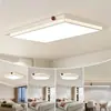 Lámpara de Techo Minimalista Italiana para Sala de Estar, Lámpara Minimalista Moderna para Dormitorio, Lámpara Rectangular Atmosférica para Recibidor, Lámparas para Toda la Casa con Protección Ocular