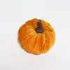 Calabaza artificial de terciopelo de otoño, calabaza artificial de felpa de espuma, decoración de cosecha de Acción de Gracias, en stock transfronterizo
