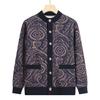 Cárdigan de Punto Cálido Grueso de Terciopelo para Mujeres de Mediana Edad y Mayores Tops para Ancianas Terciopelo Todo en Uno Suelto Casual Ropa Exterior para Mujeres