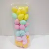Fornecimento Direto da Fábrica Abertura de Páscoa Ovo de Plástico Ovo de Páscoa Gashapon Infantil Decoração de Feriado Conjunto de Brinquedos de Ovo Ovo