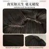 Perucas ZelanShao Luo Menina SuaveCor Chá PretoLolita Rabos de Cavalo Duplos Cabelo Longo Liso Peruca Completa Natural