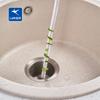 Urraca azul. Embalaje doméstico. 3170 dragador de tuberías limpieza de cabello de alcantarilla cepillo de limpieza para lavabo piscina