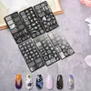 Suministro Transfronterizo de Juegos de Placas de Estampado para Uñas, Plantillas DIY de Transferencia para Uñas, Venta al por Mayor de Fabricantes