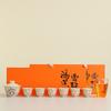 Regalo Juego Pequeño de Juego de Té Kung Fu de Cerámica, Tazas de Té, Tetera, Juego Completo para Uso Doméstico, Juego de Tazón para Preparar Té, Logotipo Personalizado