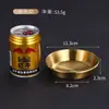 Plato de Salsa Coreano 304, Taza para Salsa, Taza Pequeña para Condimentos, Plato Dorado para Kétchup, Plato para Vinagre, Taza para Salsa de Pimienta para Filete