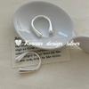 2024 Estilo K Estilo Ins Nicho Joyería Simple Plata Esterlina S925 Cabeza Redonda Anillo Abierto en Forma de U para Mujer Abertura Ajustable
