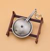 Manualidades Periféricas de Animación Modelo Gorra de Béisbol Tapa de Olla de Alta Presión Manualidades Completamente Metálicas Decoración Modelo