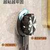Toallero de Ventosa Doble Polo Transfronterizo para Baño Doméstico Toalla de Alto Valor para Uso Dual Seco y Húmedo Almacenamiento de Baño de Lujo Ligero