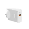 Cargador Gan 65W Transfronterizo Tipo-C Múltiples Puertos Carga Rápida para Teléfono Móvil Cabezal de Carga Set Adaptador Estándar Británico Fábrica Original