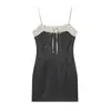 Marca Z Moda Estilo Europeo y Americano Comercio Transfronterizo Comercio Exterior Ropa de Mujer Serie Sexy de Lunares Za