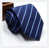 Corbata para hombre al por mayor, nueva corbata de jacquard con rayas de color liso y flecha 8C.