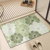 Alfombra Gruesa de Barro de Diatomeas para Inodoro Baño Absorbente Piso Puerta Antideslizante Alfombrilla Puerta de Baño Alfombra Baño