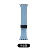 Adequado para iWatch Sports Apple Watch com Fivela Dobrável Pulseira Magnética para Apple Watch Pulseira de Relógio de Silicone Líquido S10