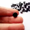 Accesorios de Nariz de Plástico, Ojos de Muñeca, Materiales para Ganchillo de Hilo Negro Plano, Ojos de Figurina de Animal de Juguete